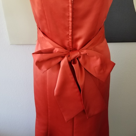 SOLD 💫 Alfredo Angelo Orange/Red Dress (NWOT) - Picture 3 of 7